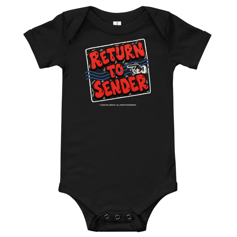 RETURN TO SENDER Onesie