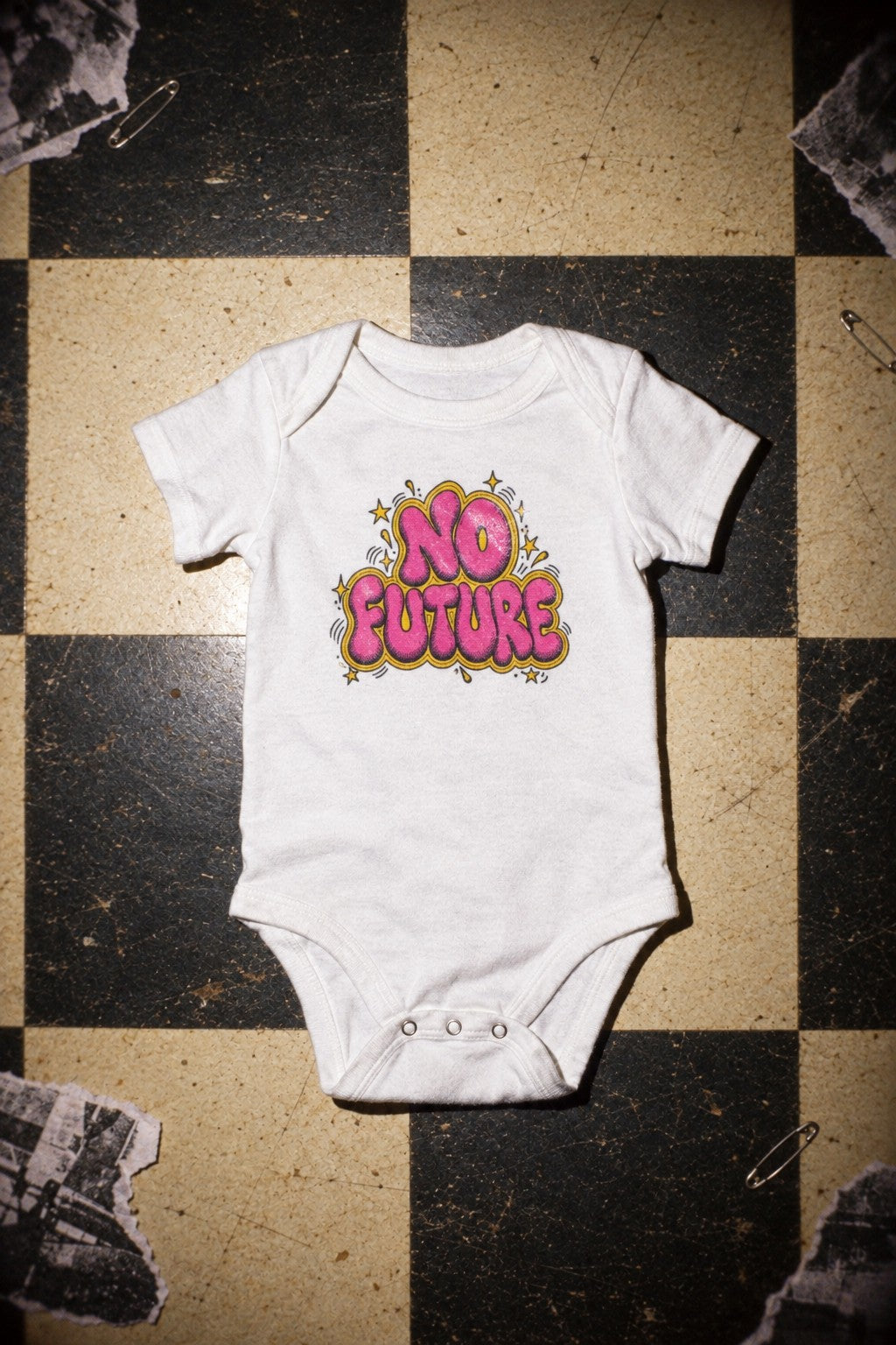 NO FUTURE onesie photo 2