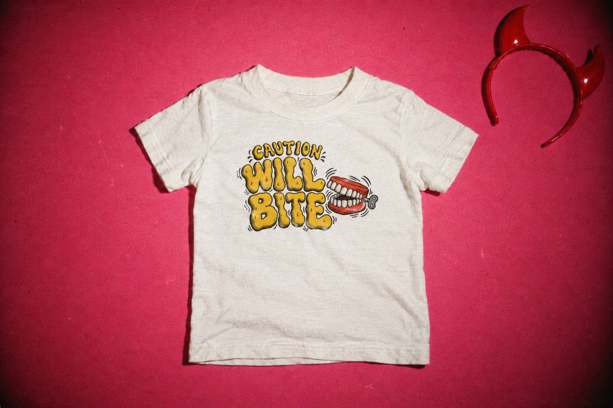WILL BITE toddler tee photo 2