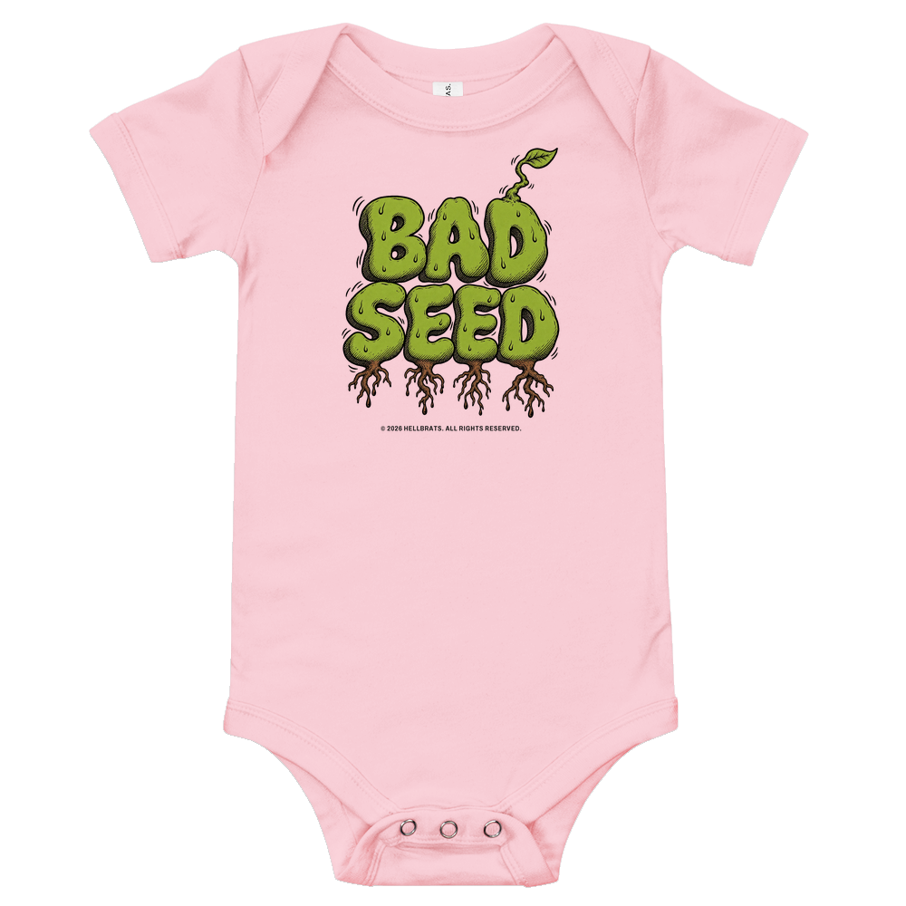 BAD SEED onesie Pink