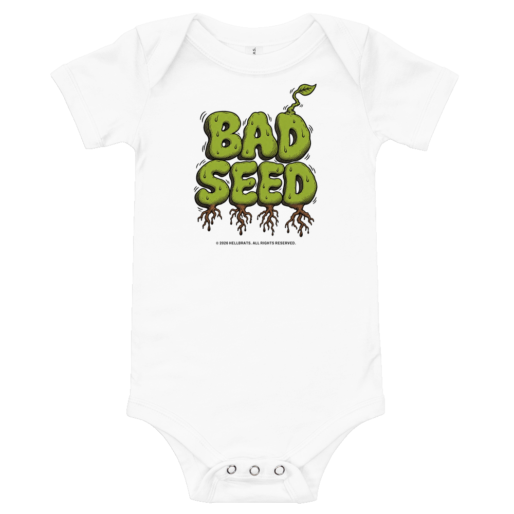 BAD SEED onesie White