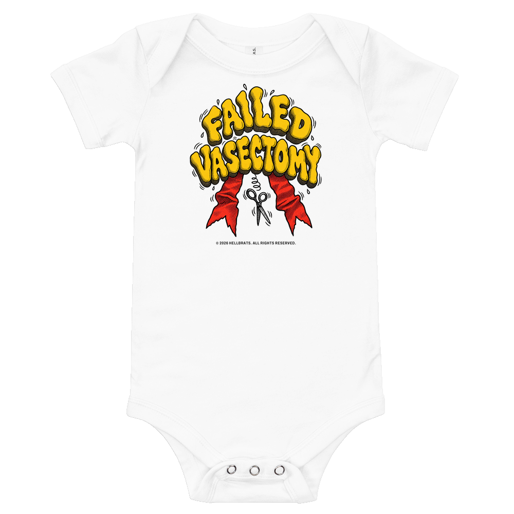 FAILED VASECTOMY onesie White