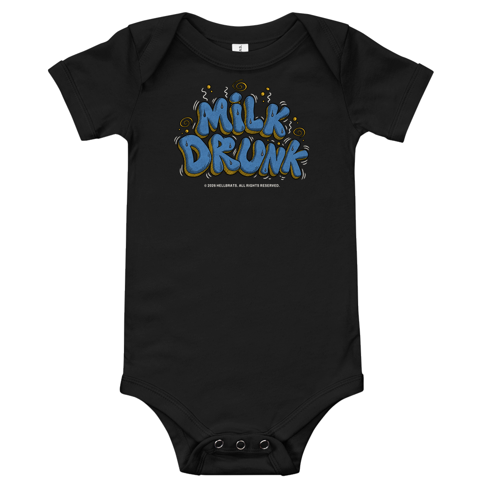 MILK DRUNK onesie Black