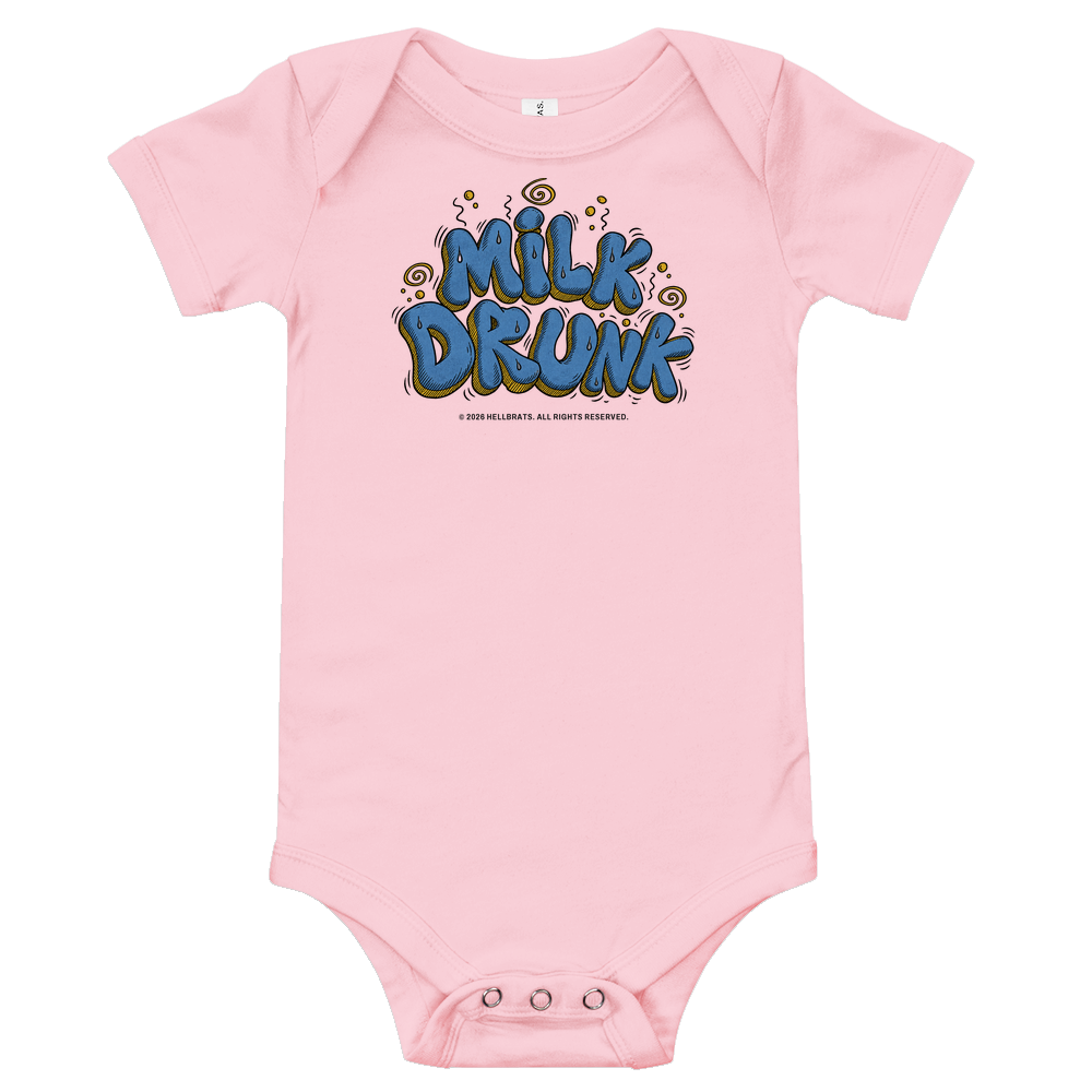 MILK DRUNK onesie Pink