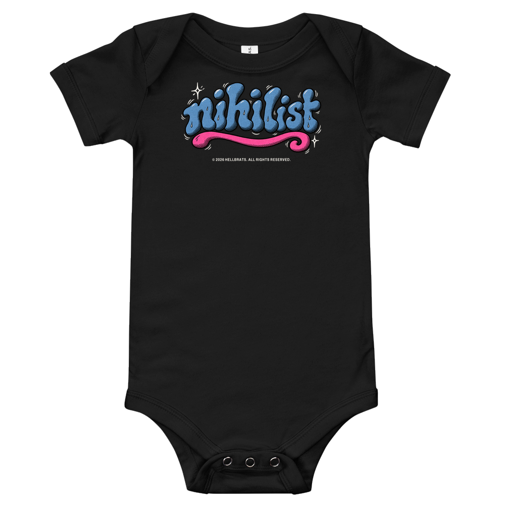 nihilist onesie Black