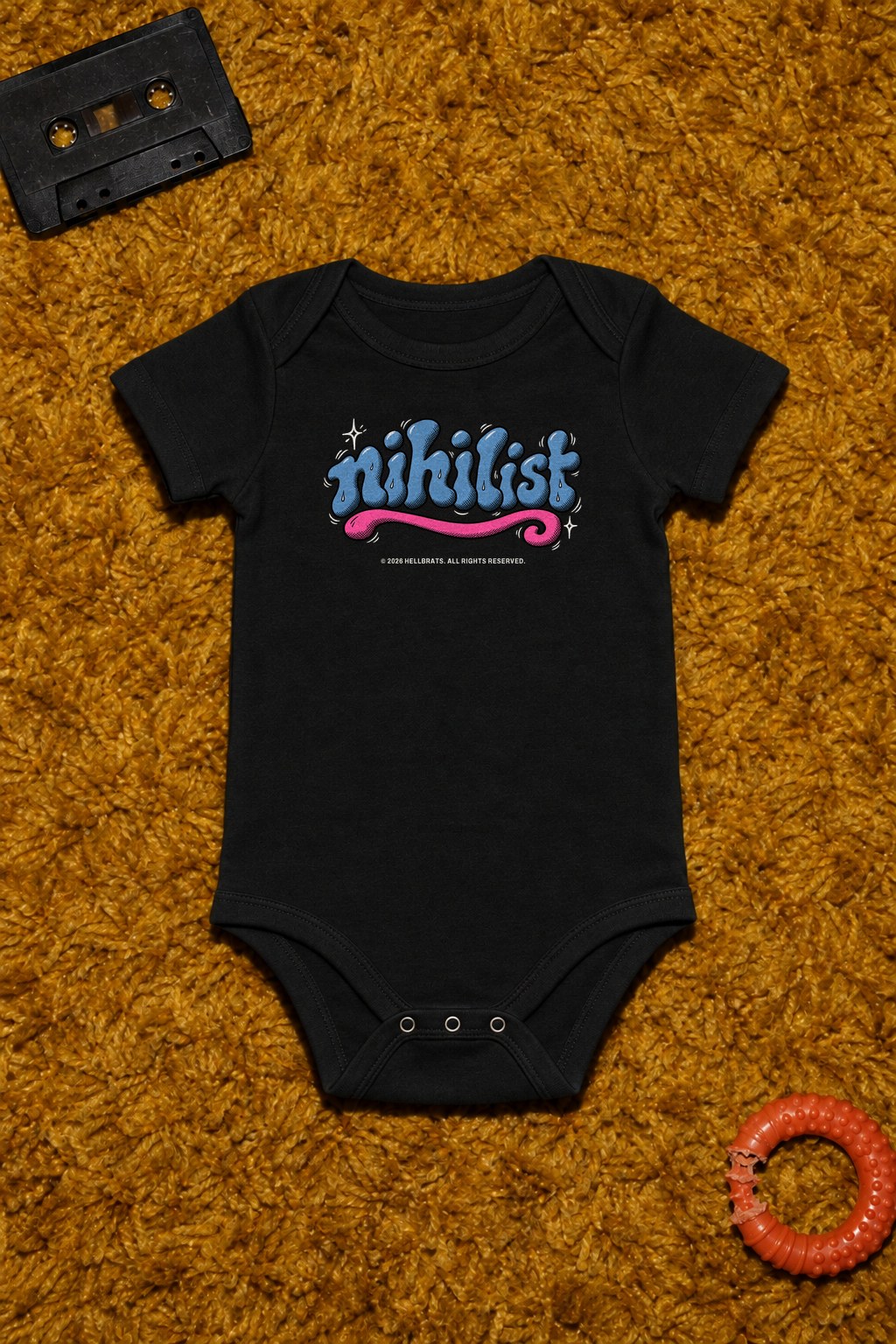 nihilist onesie Black photo