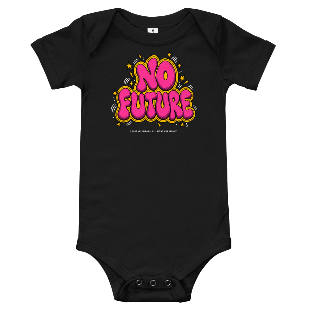 NO FUTURE onesie Black
