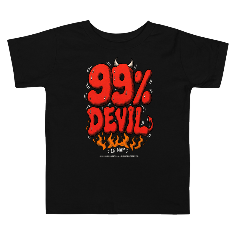 99% DEVIL Toddler Tee