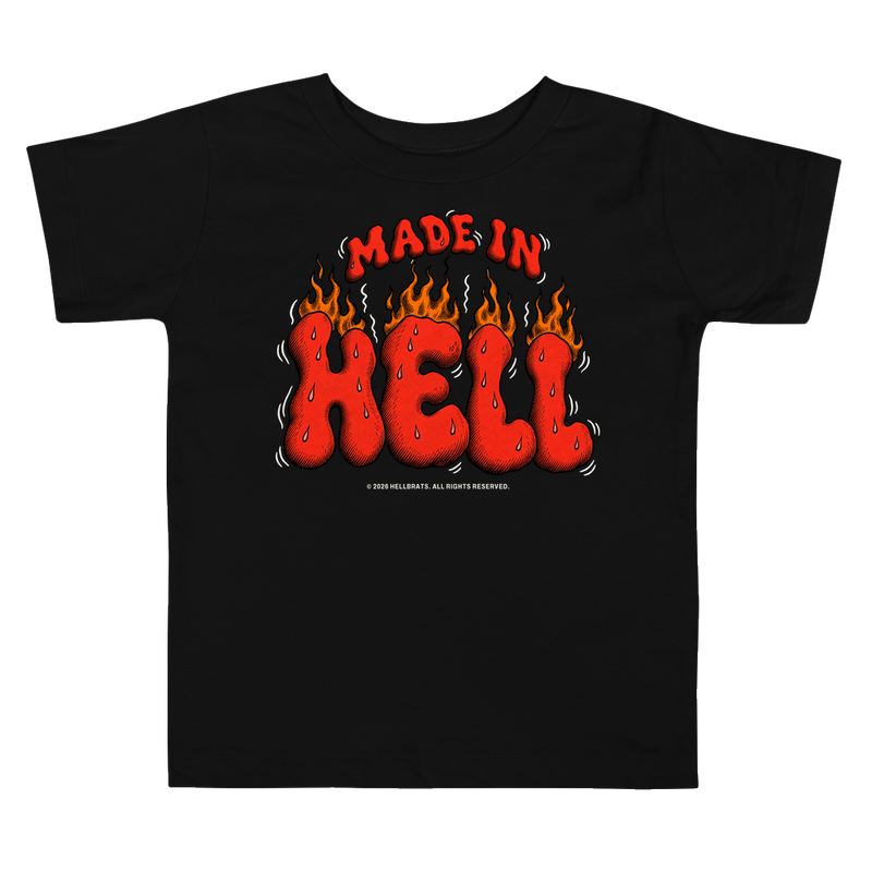 MADE IN HELL Toddler Tee